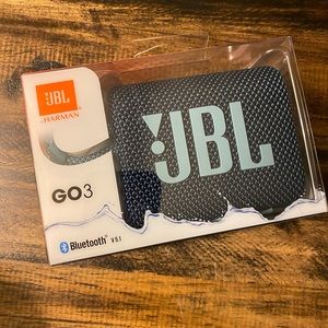 Brand new- Never Opened JBL Go3 Bluetooth Speaker